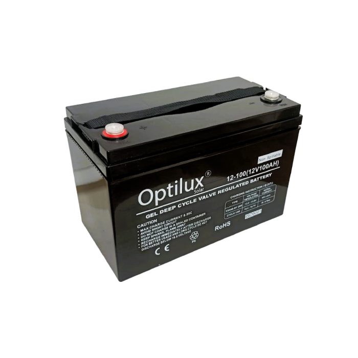 Batería de Gel Optilux 100Ah